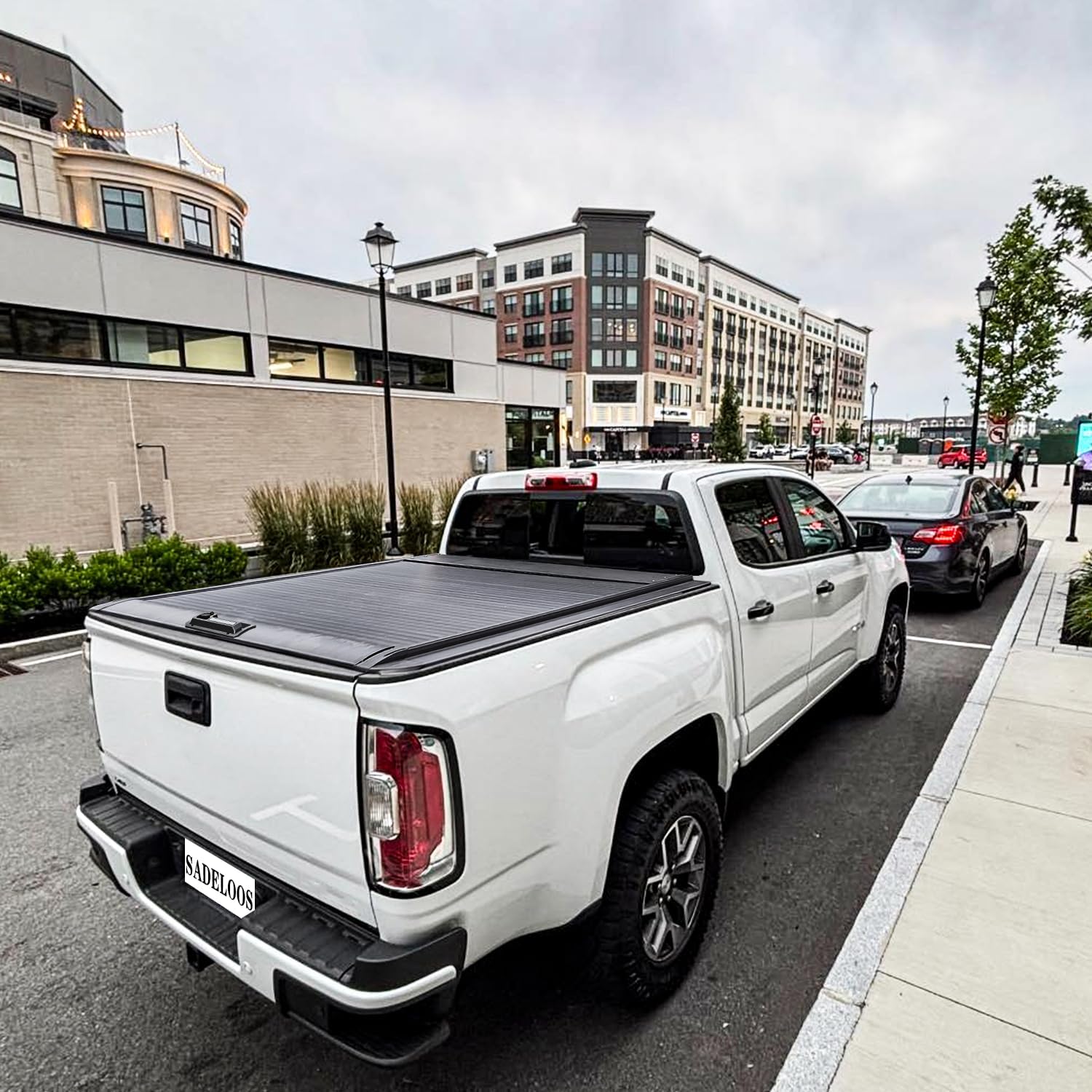 Retractable Truck Bed Tonneau Cover for 2015 2016 2017 2018 2019 2020 2021 2022 2023 2024 2025 2026 Chevy Colorado/GMC Canyon (5.2' /61.7" Bed) Hard Truck Bed Cover Key Lock