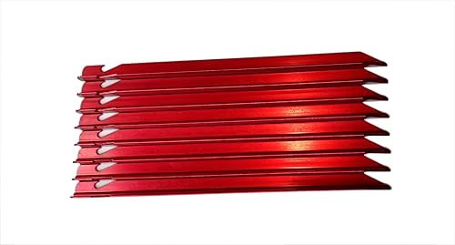 Miniatura 2 de Estacas de aluminio ultraligeras para tienda de campaña.