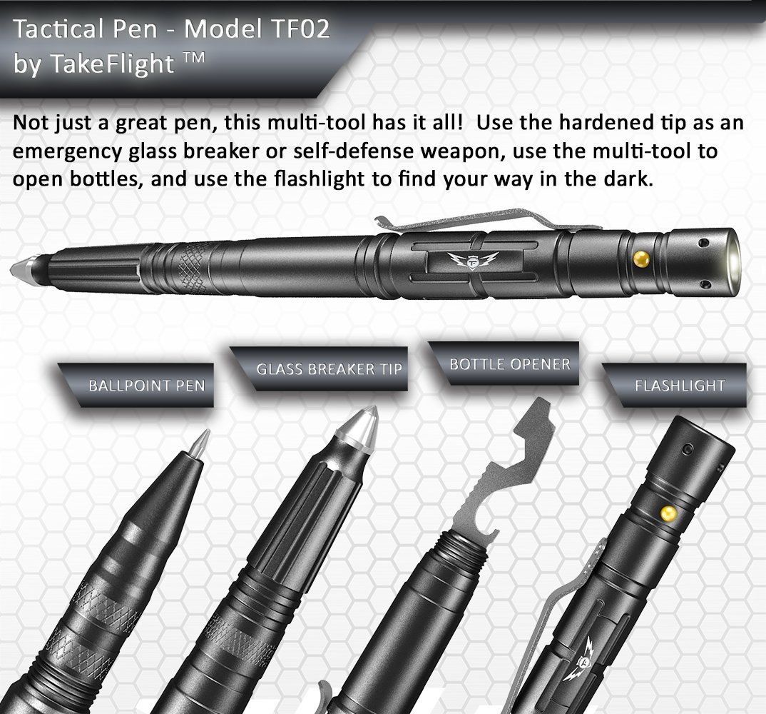 TAKEFLIGHT Tactical Pen Survi...B073DNLM9F