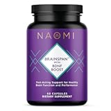 Brainspan™ with BDNF Boost - Fast-Acting Support for Healthy Brain Function & Performance&comma; Lion&apos;s Mane Mushroom&comma; Ginkgo Biloba Extract&comma; Garden Sage&comma; Spanish Sage - 60 Capsules&comma; 30-Day Supply