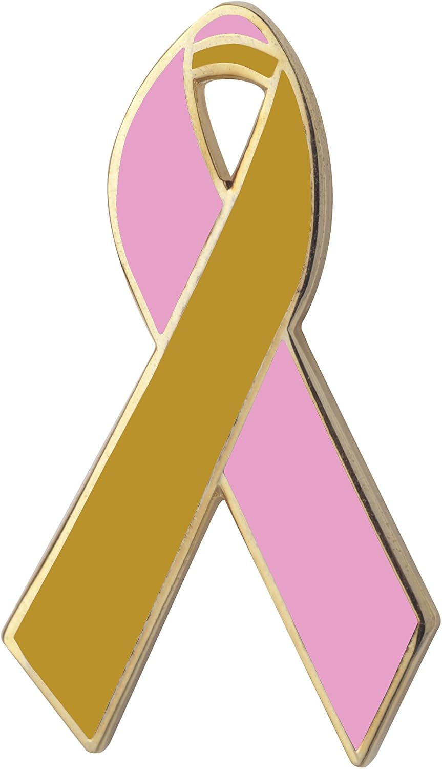 Personalized Cause Pins, Wristbands Pink and