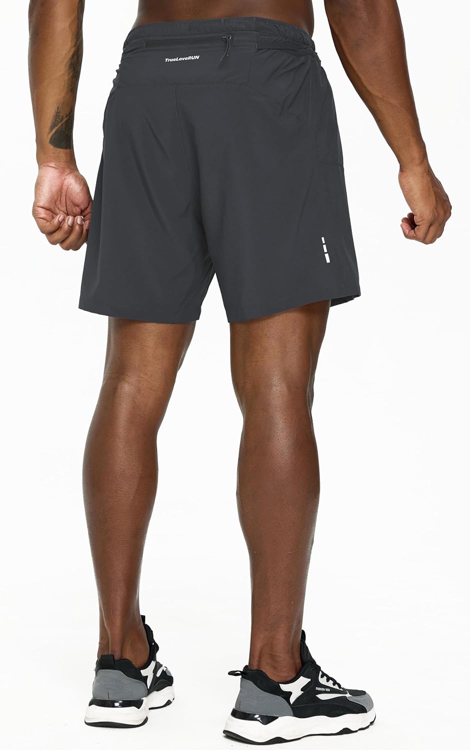 Men's Running Shorts 5 inch Ultra Lightweight with 5 Pockets Quick Dry Marathon Athletic Run Shorts Linerless - Image 3