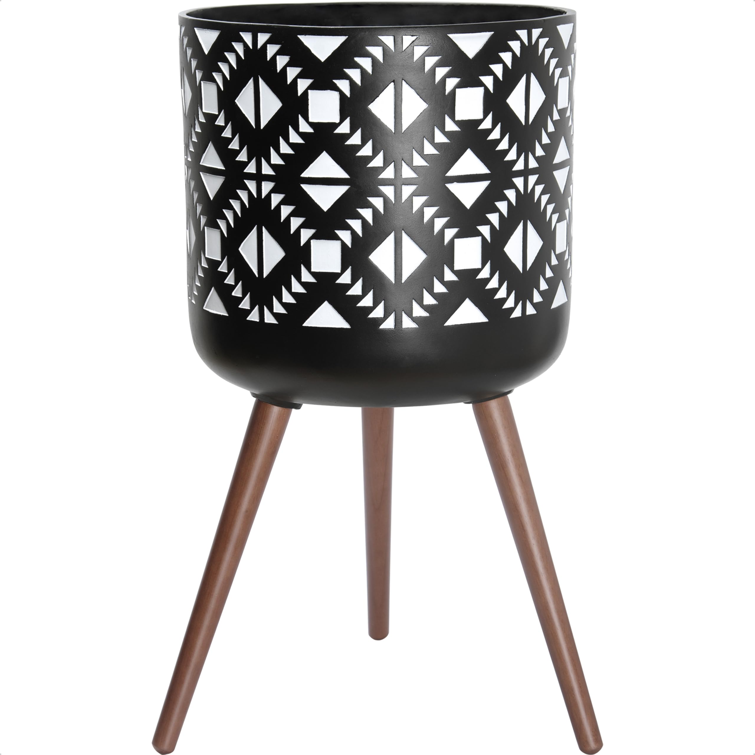 Amazon.com : D'vine Dev 16 Inch Planter Pot with Stand, Mid