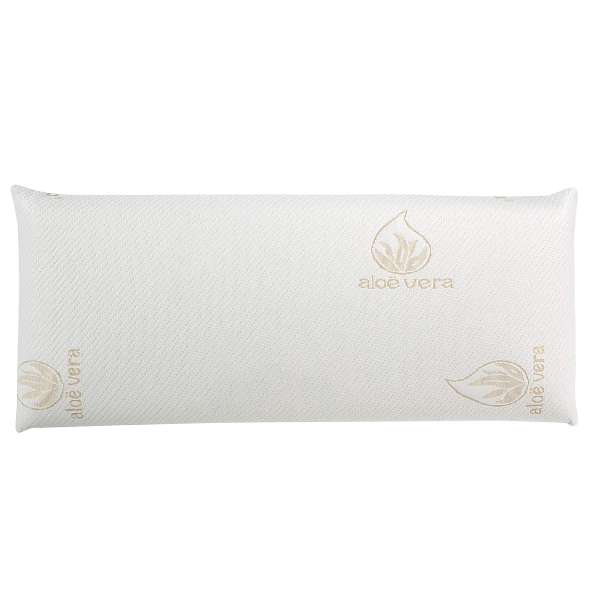 various Almohada Viscoelástica 100% Núcleo Viscoelástico, Funda de Aloe Vera, Anticácaros Antibacterias, Termorregulable y Ergonómica, Libera Presión Cervical, Fabricada en España Visco 150cm