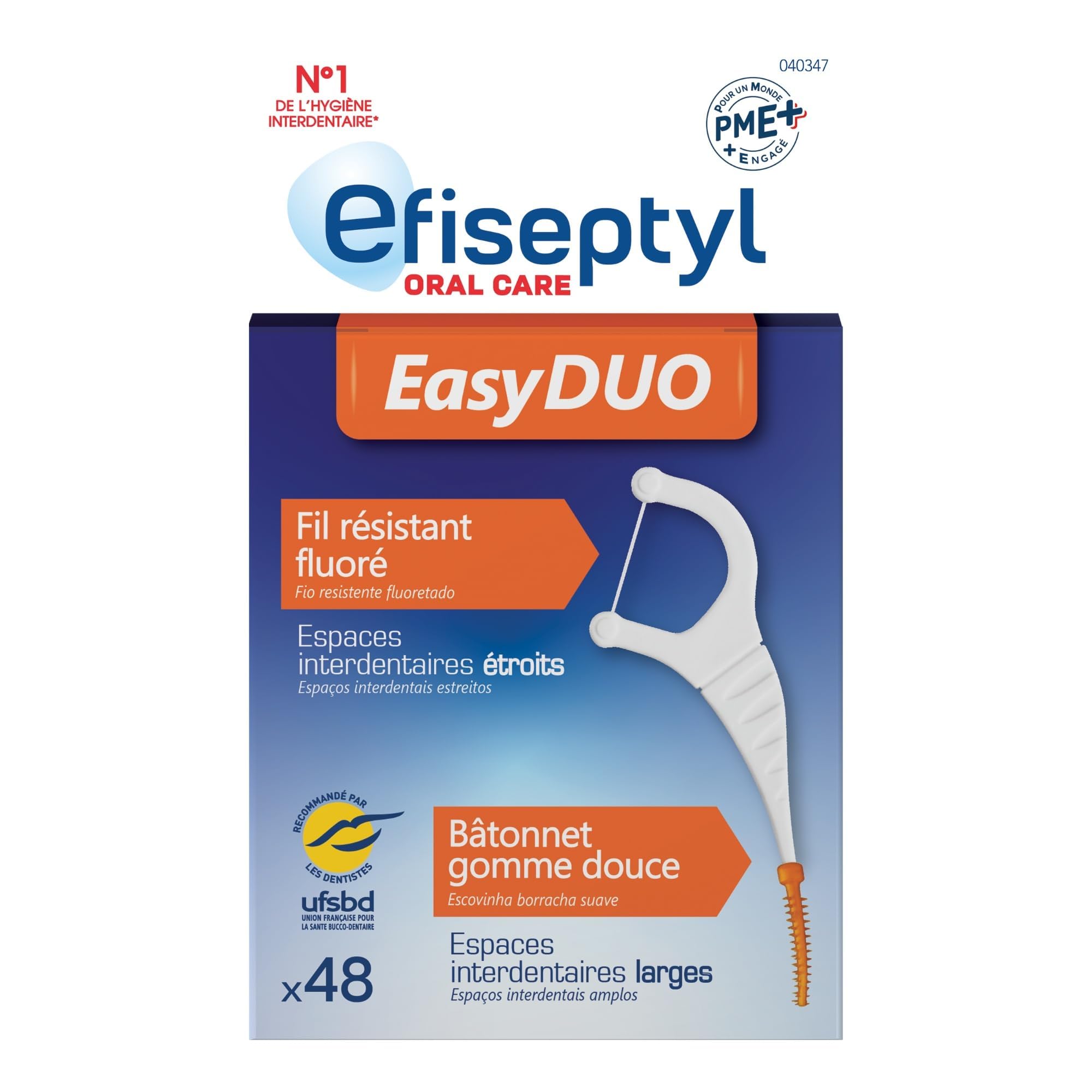 Efiseptyl Oral Care Wykałaczki Dentystyczne, 48 szt.