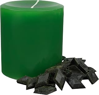 Christmas Green Candle Dye - Made in The USA - Premium Colorants - Highly Concentrated - Popular Colors for Paraffin or Soy Wax - Great for Professionals or Hobbyist - 10 Dye Chips