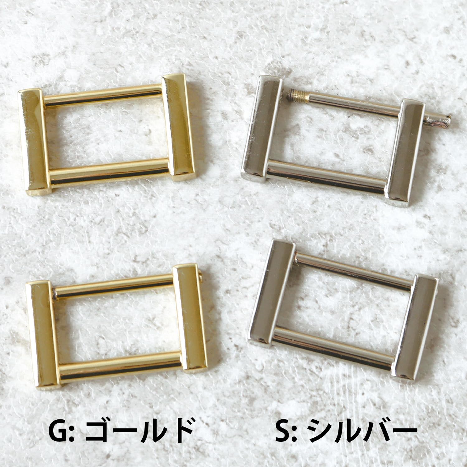 ずかん なくなり次第廃番】SGM-F8 ゼットカン ゴールド 10個(袋)「手芸