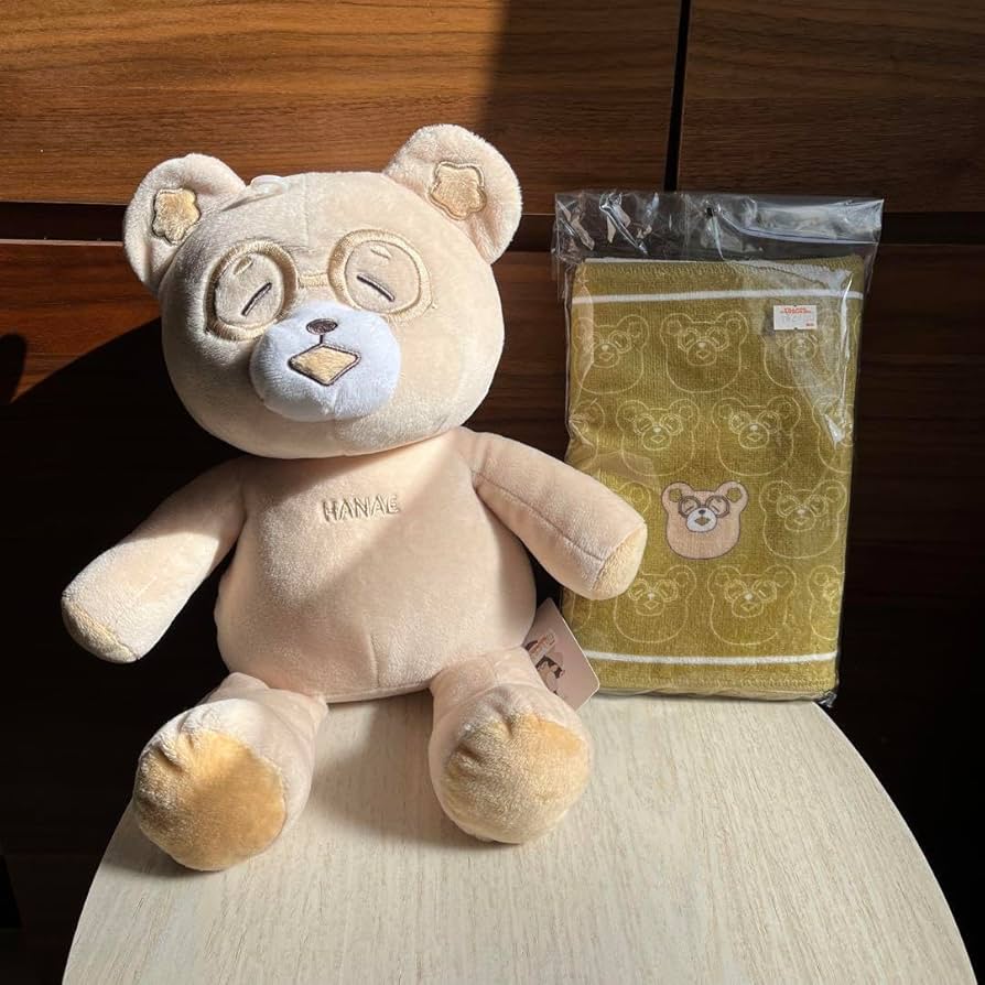 Amazon.co.jp: 花江夏樹 はなくま ぬいぐるみ タオル 大 ヴィレッジ