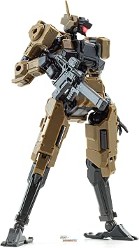 Sheik Mainland 1/18 Scale Standard Wolf Squad Yellow Model Kits 3.75 inch Highly Posable Collectible Figure