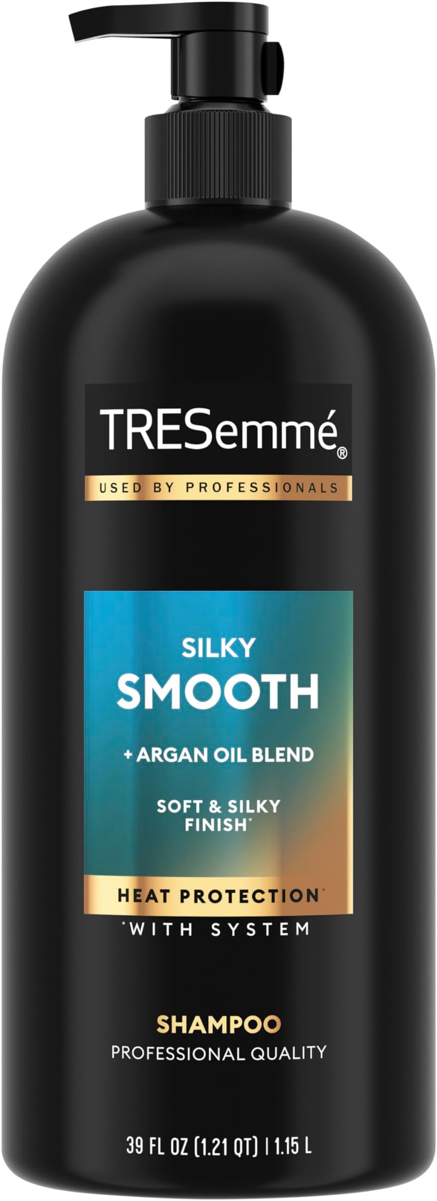 TRESemmé Smooth and Silky Shampoo with Pump, 39 oz