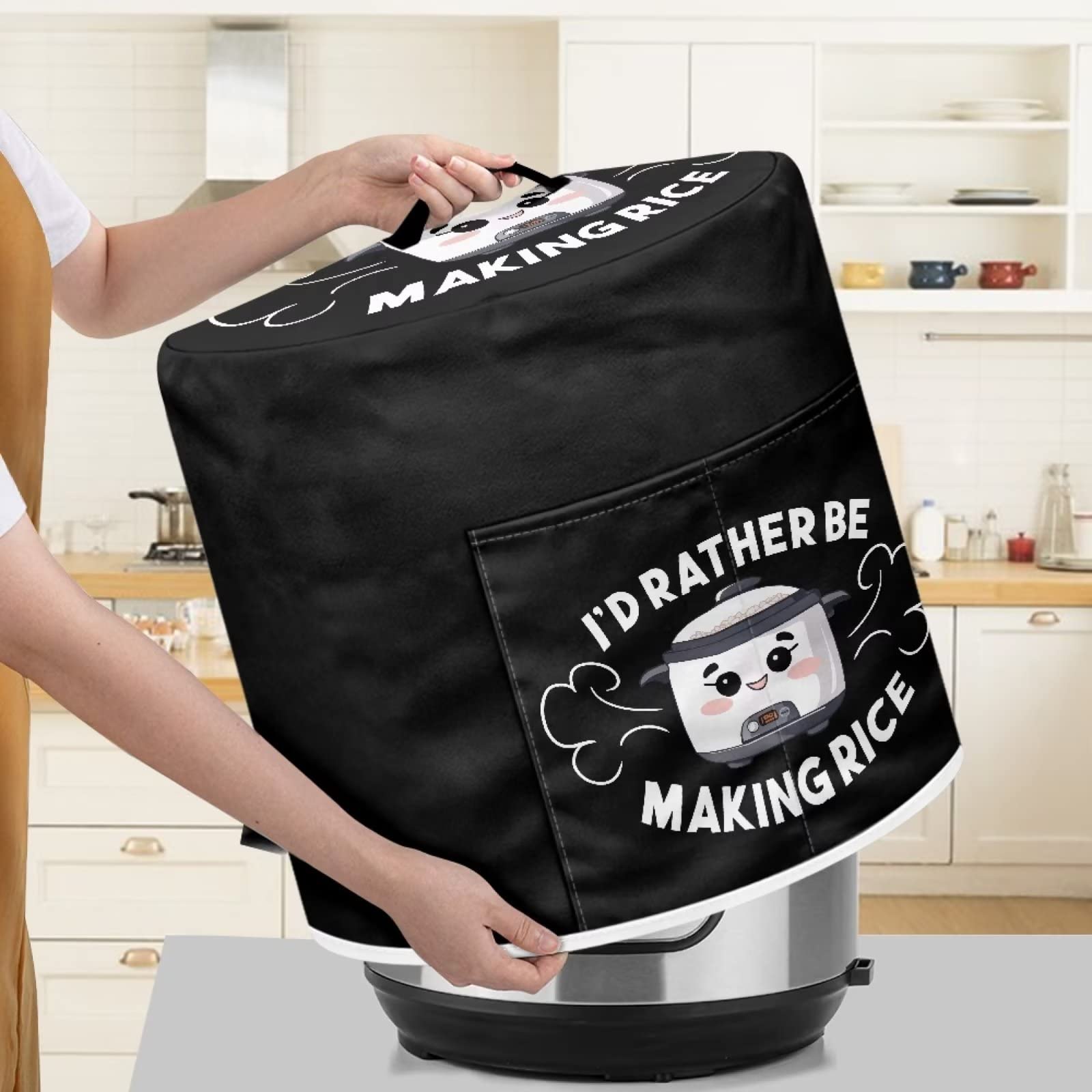 Rice Cooker Cover - Funny Design -4