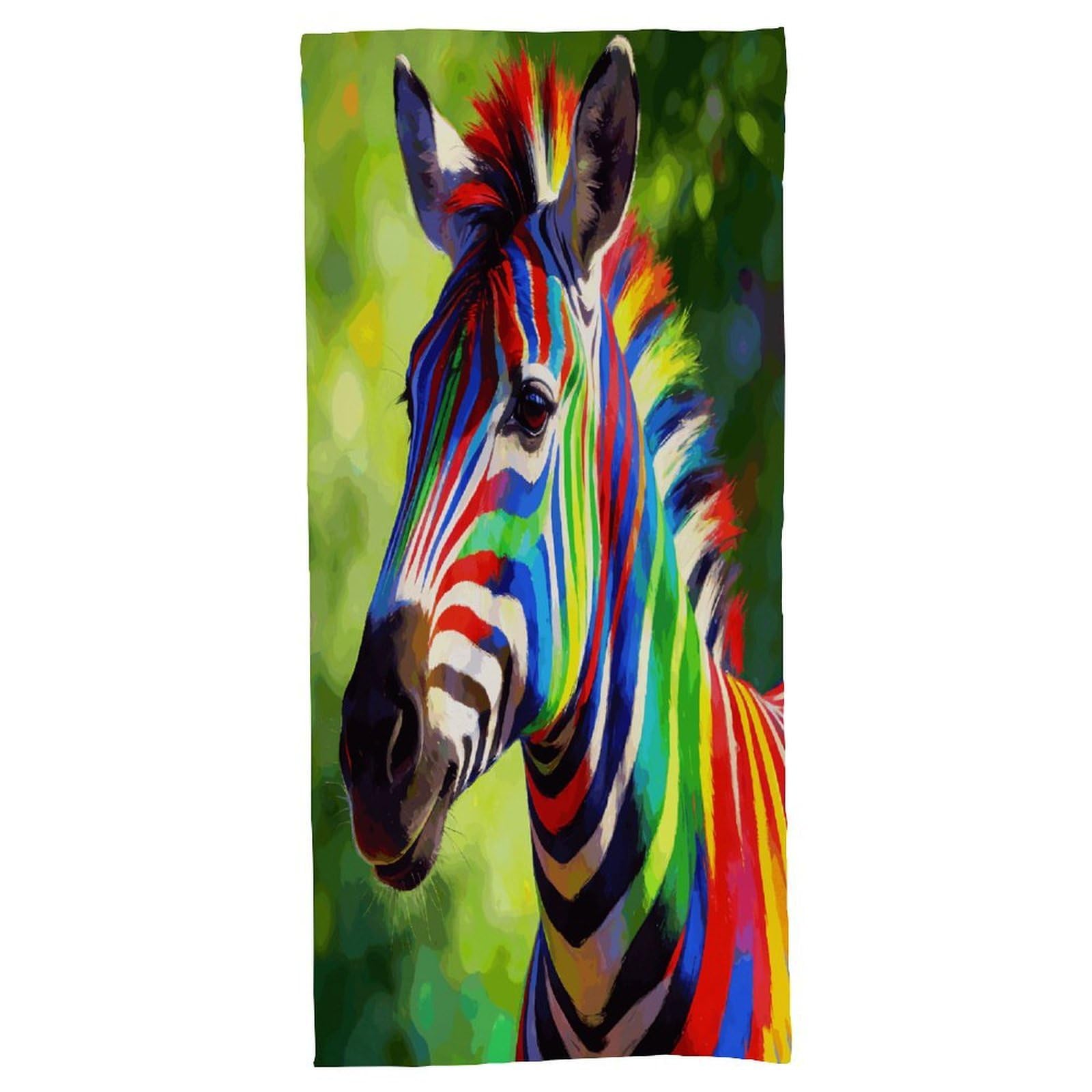 Fodpand Style Dreams In The Forest Bath Towel, Highly Absorbent & Quick Drying Beach Towel, Compact & Lightweight Pool Towel For Bathroom, Beach, Pool, Gym, Spa, And Hotel Use
