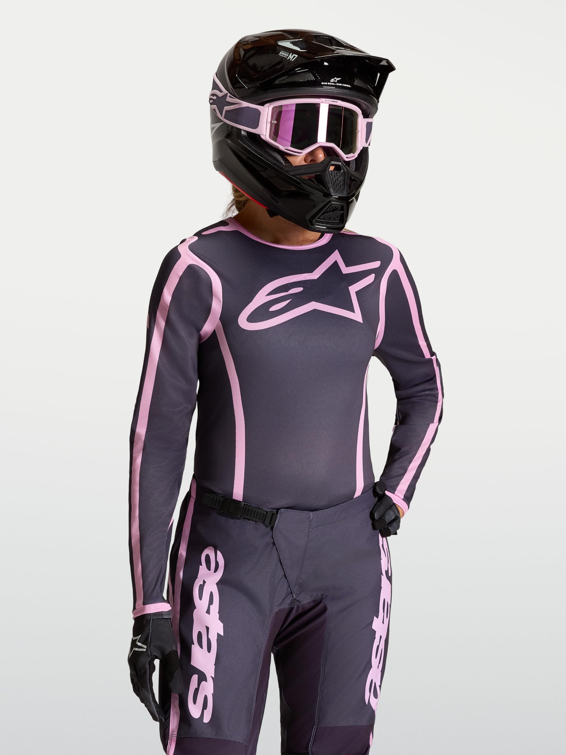Alpinestars Stella Fluid Apex V2 Damska koszulka motocrossowa, S