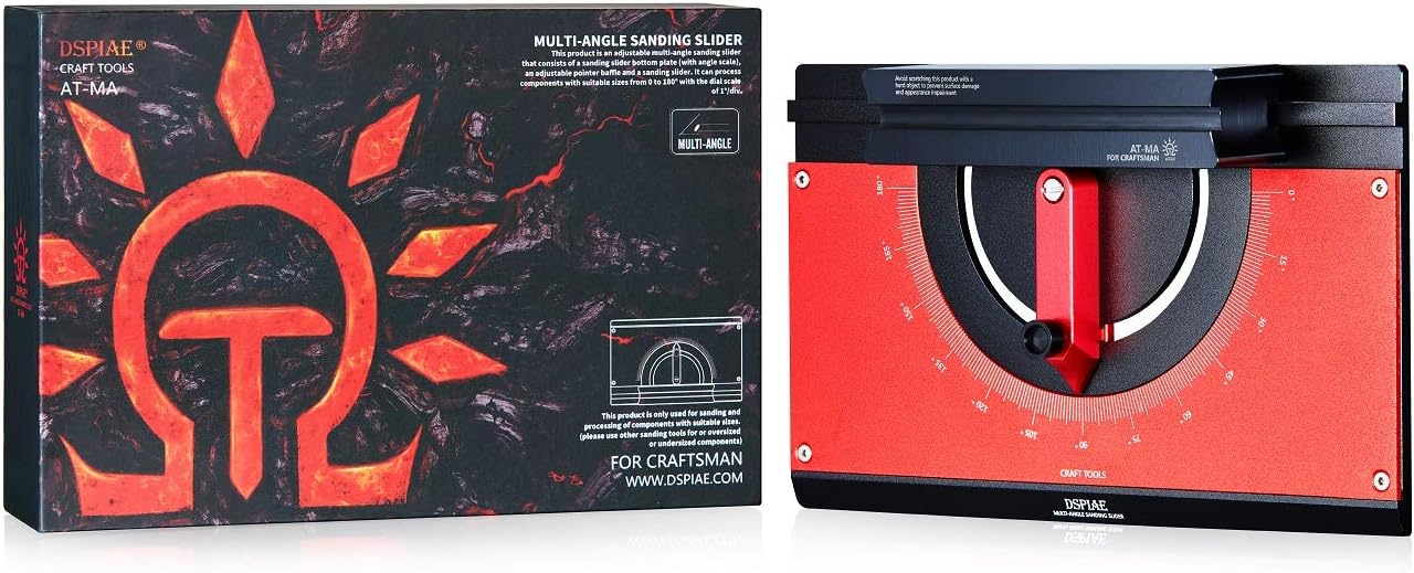 DSPIAE at-MA Multi-Angle Sanding Slider Craft Tool for Plastic Hobby Model Kits