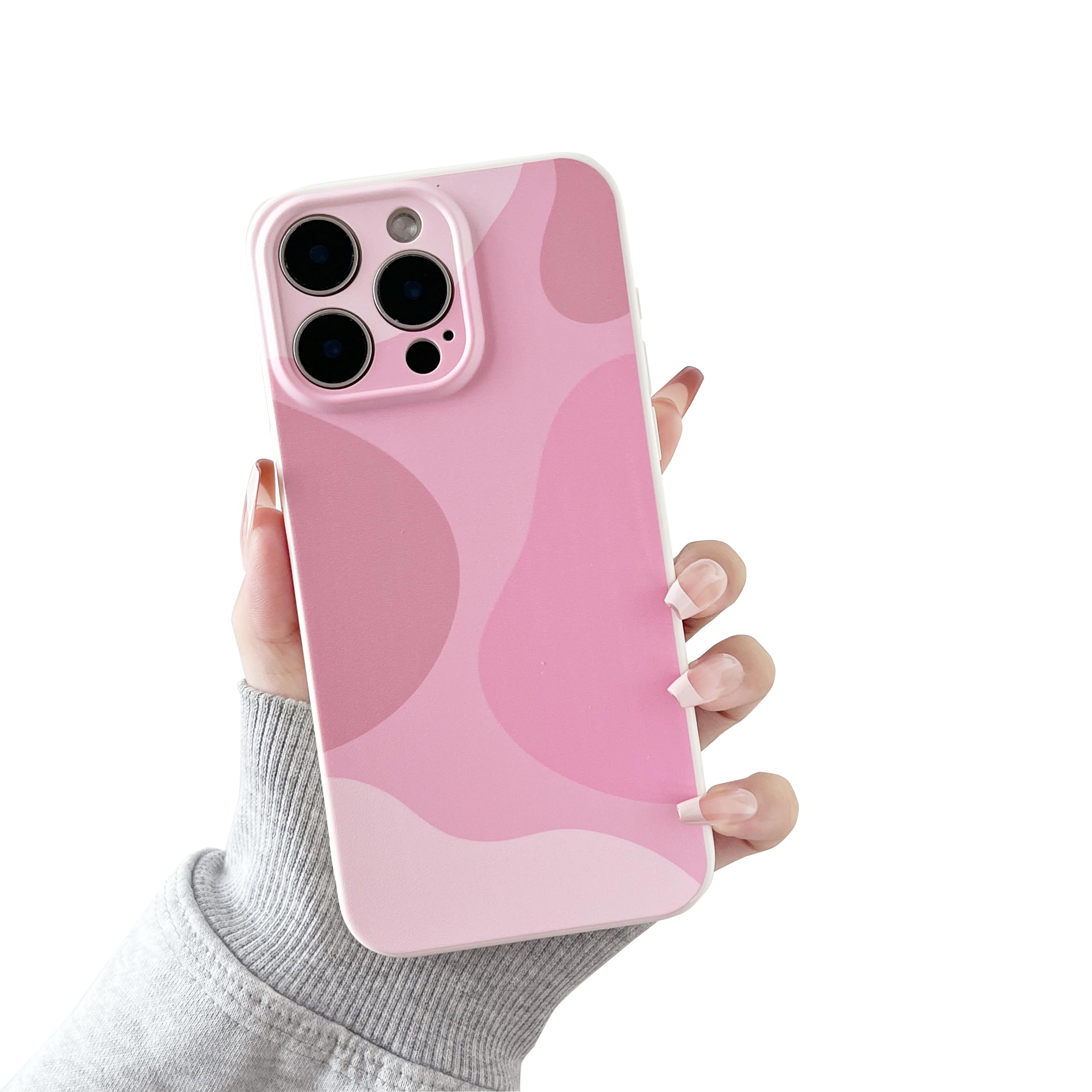 DEFBSC Case for iPhone 13 Pro Case, Art Design Cute Aesthetic Print Soft TPU Full Camera Protection Shockproof Cover, Slim Anti Scratch Non-Yellowing