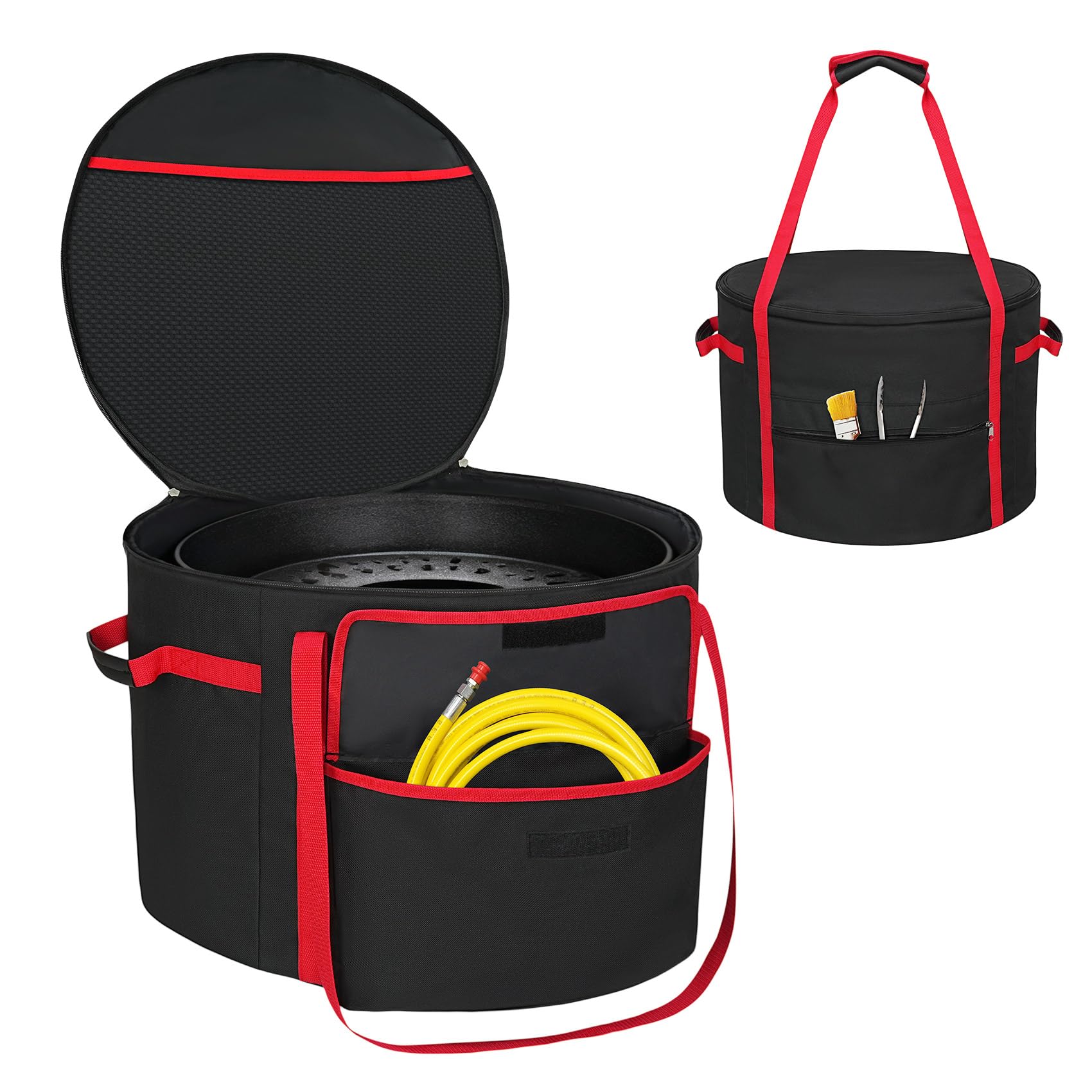 Amazon.com : NettyPro Fire Pit Carry Bag Compatible with 19 Inch