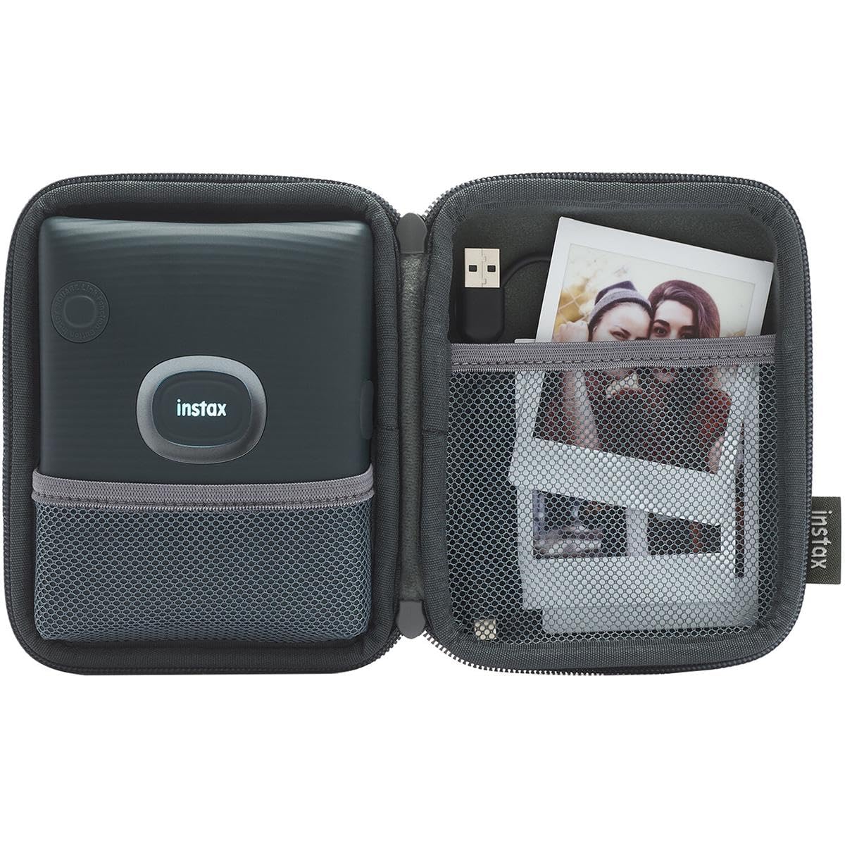Amazon.com : Fujifilm Instax Square Link Case - Woven Gray 