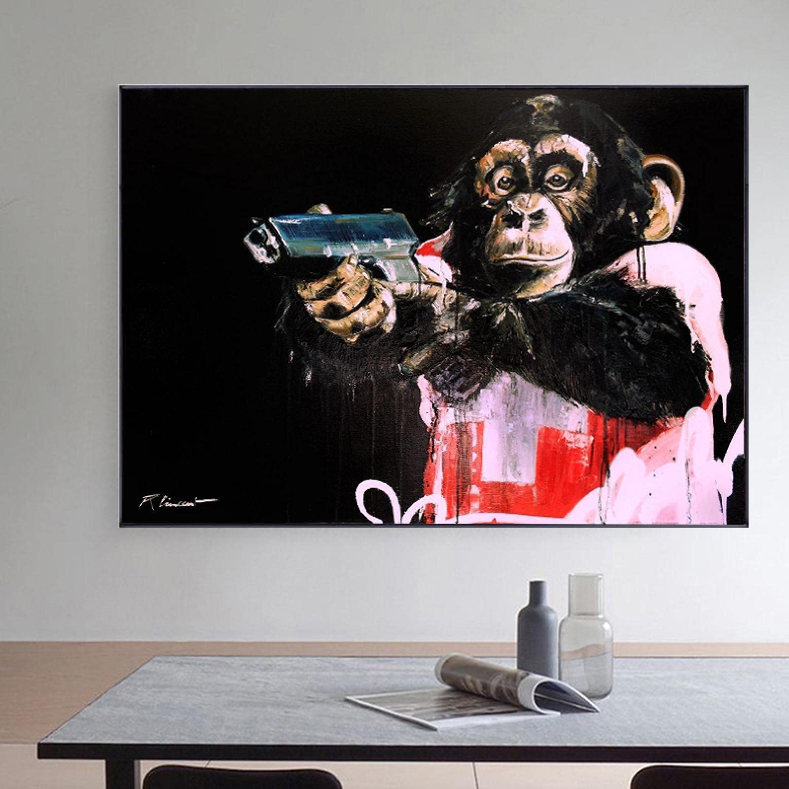 猿のキャラクターアートパネル ポスター 607mm✖️607mm 猿のキャラクターアートパネル ポスター 607mm✖️607mm