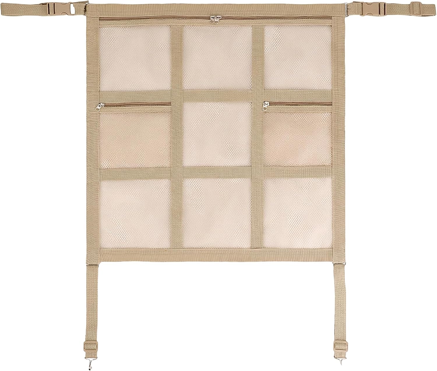 Pet Travel Divider for Vehicle Seating, Beige1