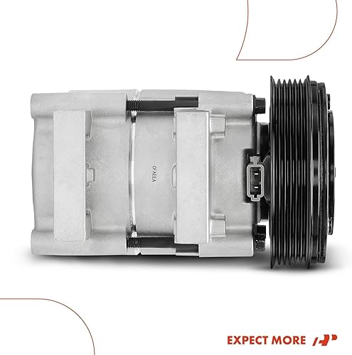Miniatura 9 de A-Premium Compresor de aire acondicionado con embrague compatible con Ford Focus 2003-2004 2.0L, solo se adapta a SOHC