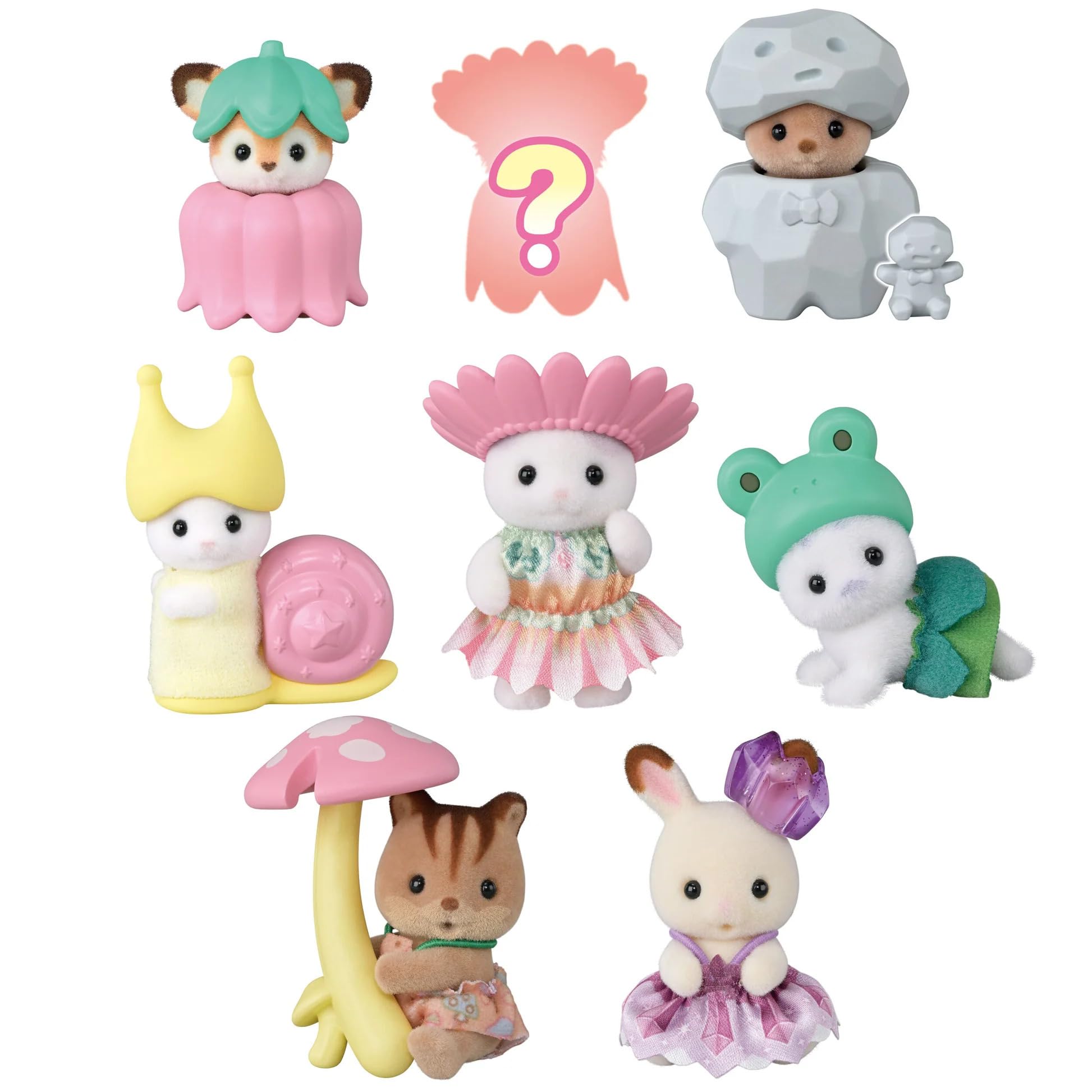 Sylvanian Families Baby Collection Fairy Forest Friends Series – Woodland Fairy Costume Mini Figures | Collectible Blind Bag Toy for Kids (3+ Years)