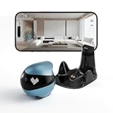 EBO Air 2 – Pet-Friendly Interactive Home Robot with 2K HD Robot Camera, Auto Obstacle Avoidance, Laser Play & AI Voice | Smart Companion for Pets, Security & Family Connection, Blue Color