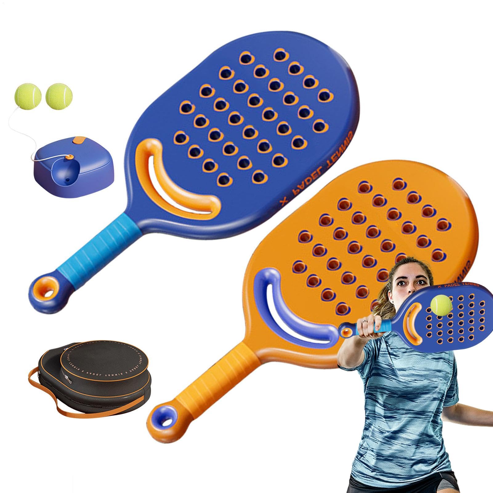 Palle da allenamento nel Tennis, Palla da Tennis Trainer - EUR di allenamento da Tennis Solo,Lunga Corda Elastica, Attrezzatura Pratica Tennis Portatile per principianti e adul