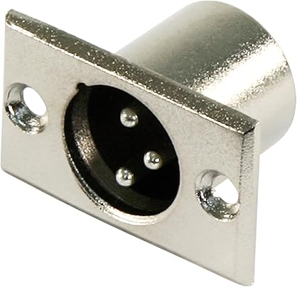 ETT Spina XLR metallo poli colore Argento ETT Spina XLR metallo poli colore Argento