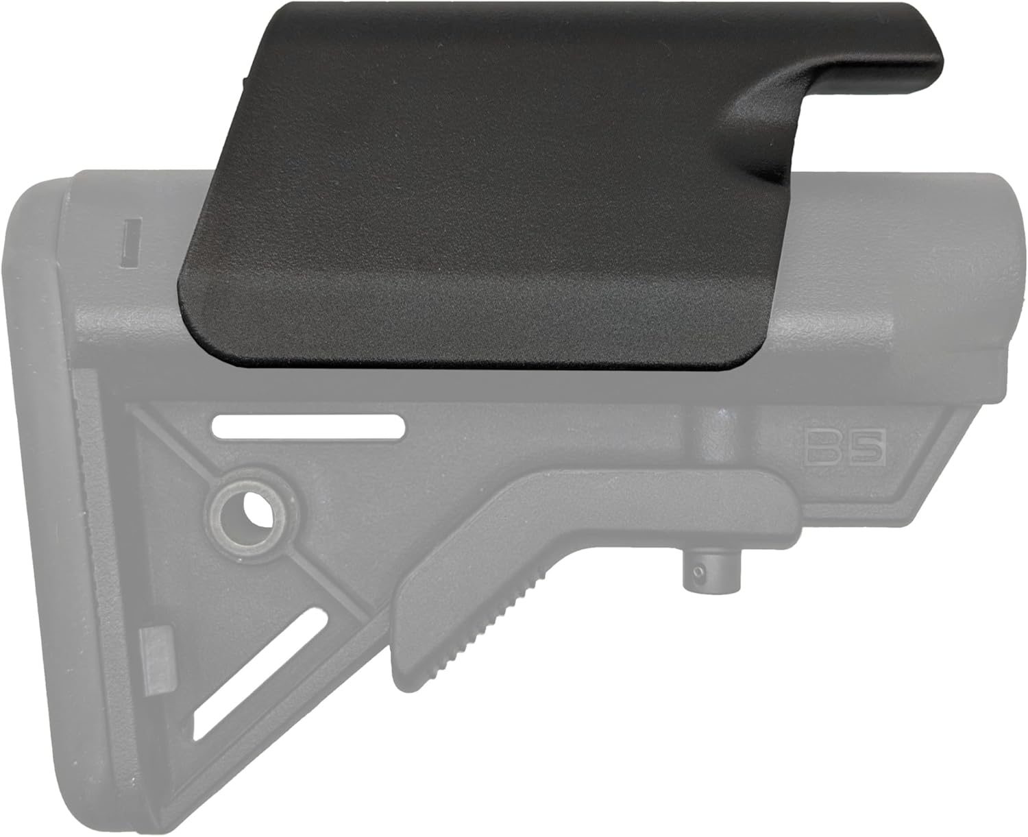 Cheek Riser with Overhang for B5 Bravo Stock
