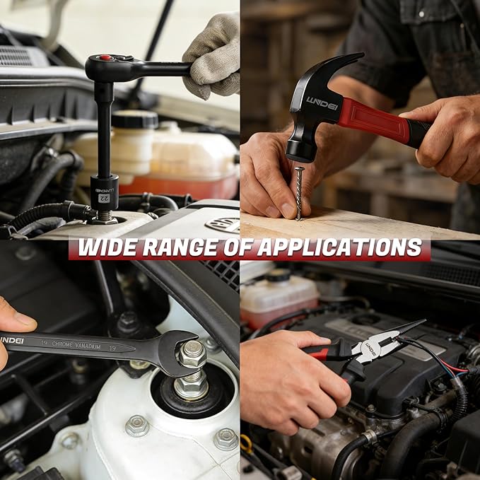 Juego de Herramientas LLNDEI 151 Piezas con Llave de Trinquete y Sockets miniatura 7