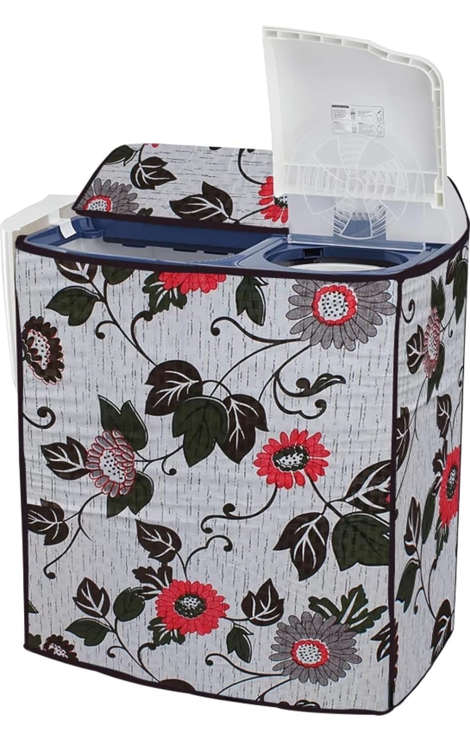 Washing Machine Waterproof & Dustproof Cover Semi Automatic /Universal Compatible/Suitable for - 7kg ,7.5 Kg, Bosch/LG/Samsung/Whirlpool/LLYOD/Godrej / Dust Cover/Protective Cover-Washable. (B0CYH7SYBV) Amazon Price History, Amazon Price Tracker