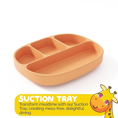 Miniatura 10 de Suministros de alimentación para bebés en silicona suave para destete LED de bebé, juego de 3 piezas en vainilla cálida