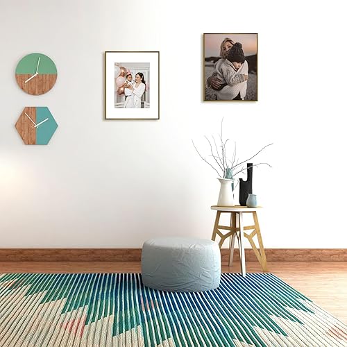 Vista 145 de Golden State Art - Portarretratos de aluminio de 18 x 24 pulgadas - con paspartú para fotos de 16 x 20 pulgadas o sin paspartú para póster de 18 x