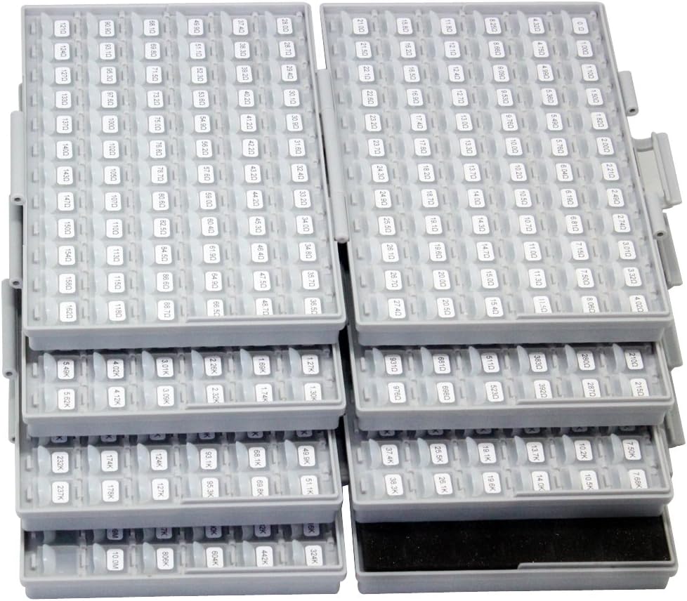 AideTek SMD SMT 0603 1 E96 resistor kit 491 values 100pc