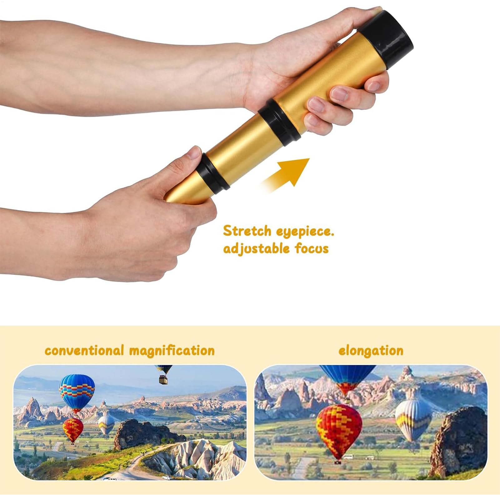 Mini-Teleskop für – wasserdichtes Taschenmonokular, faltbares Fernrohr, tragbares Teleskop zum Thema Piraten, langlebiges ABS-Material | Outdoor-Abenteuerteleskop für Geschenke