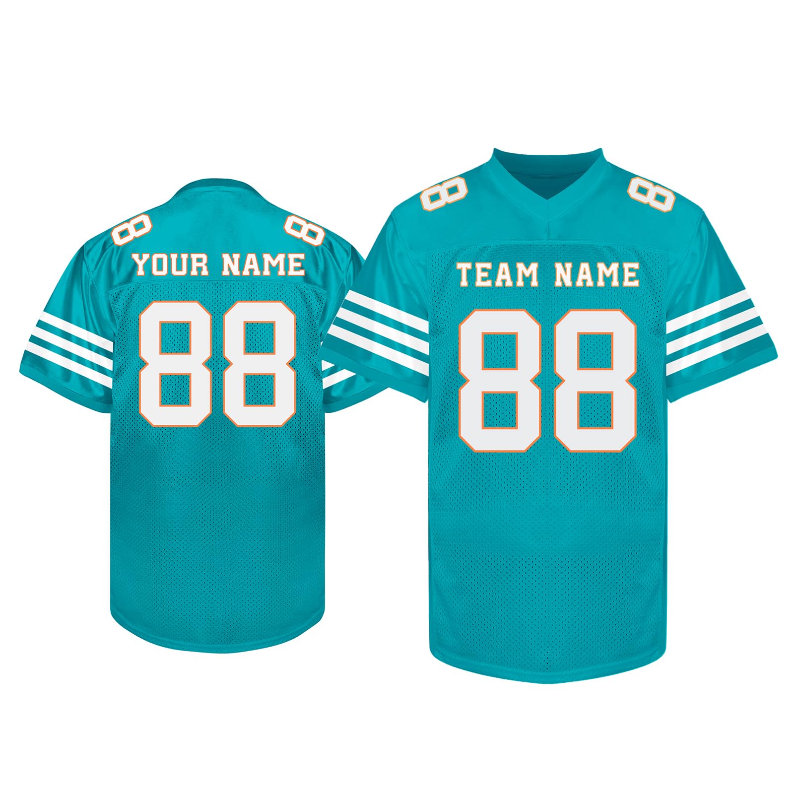 Custom Football Jersey for Men Women Youth Personalized Printed Stitched Name Number Logo Team Game Practice Uniform Shirt