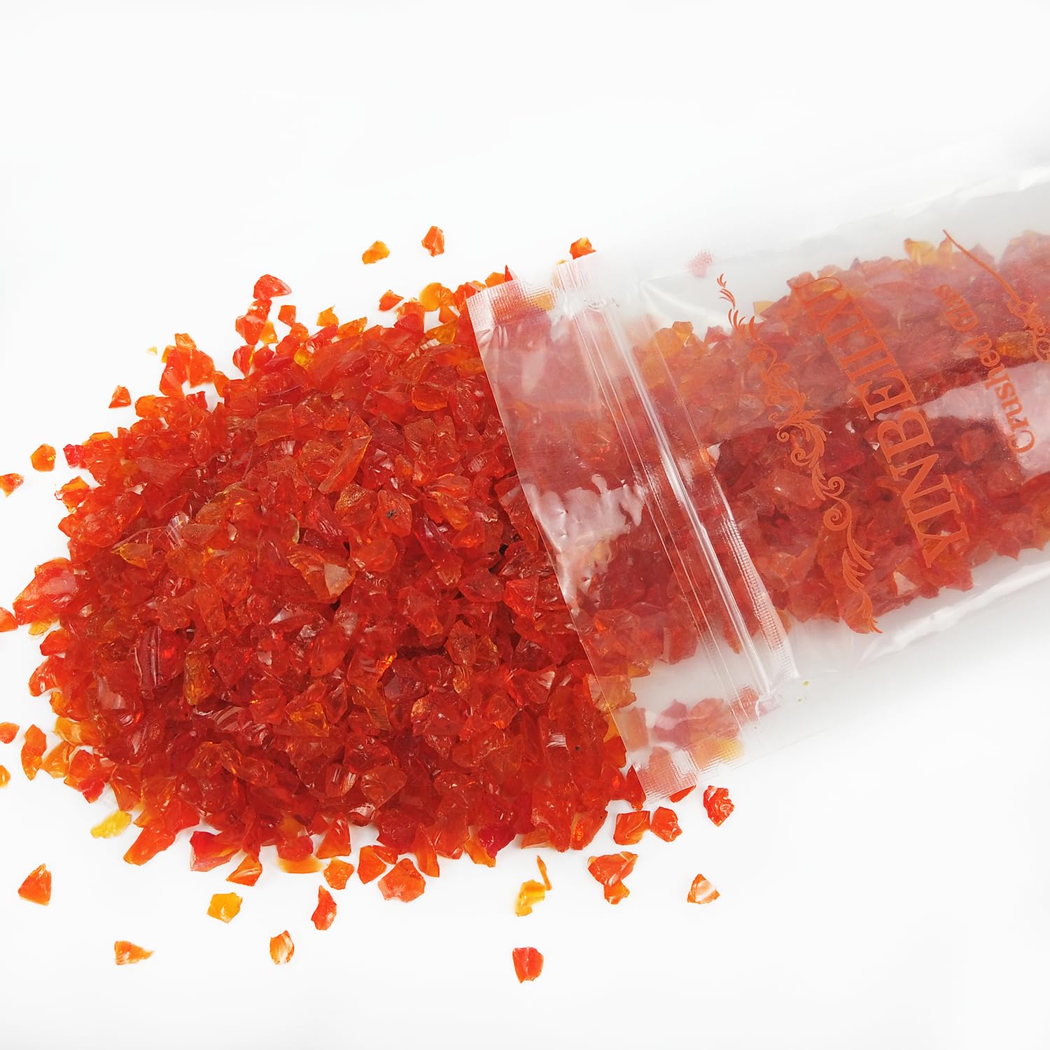 Gold Crushed Glass Glitter for Resin Art -17