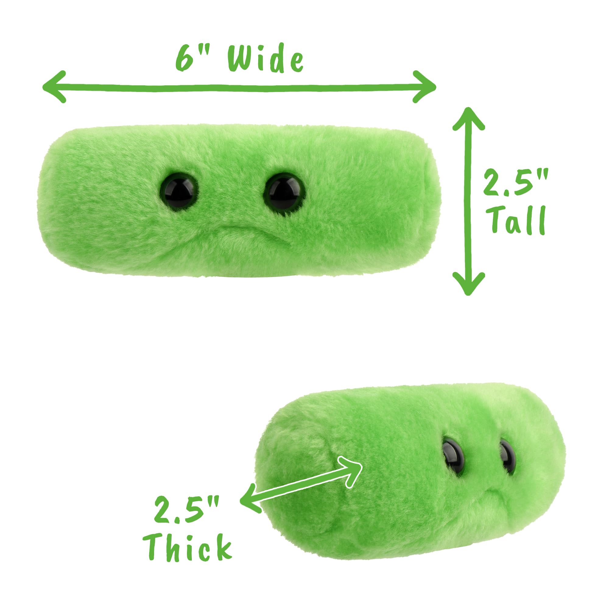 Giant Microbes Peluche Dead Covid – Edición Limitada Del Virus, Tamaño 15x15 Cm, Incluye Tarjeta Educativa, Regalo Original Para Científicos Y Sanitarios