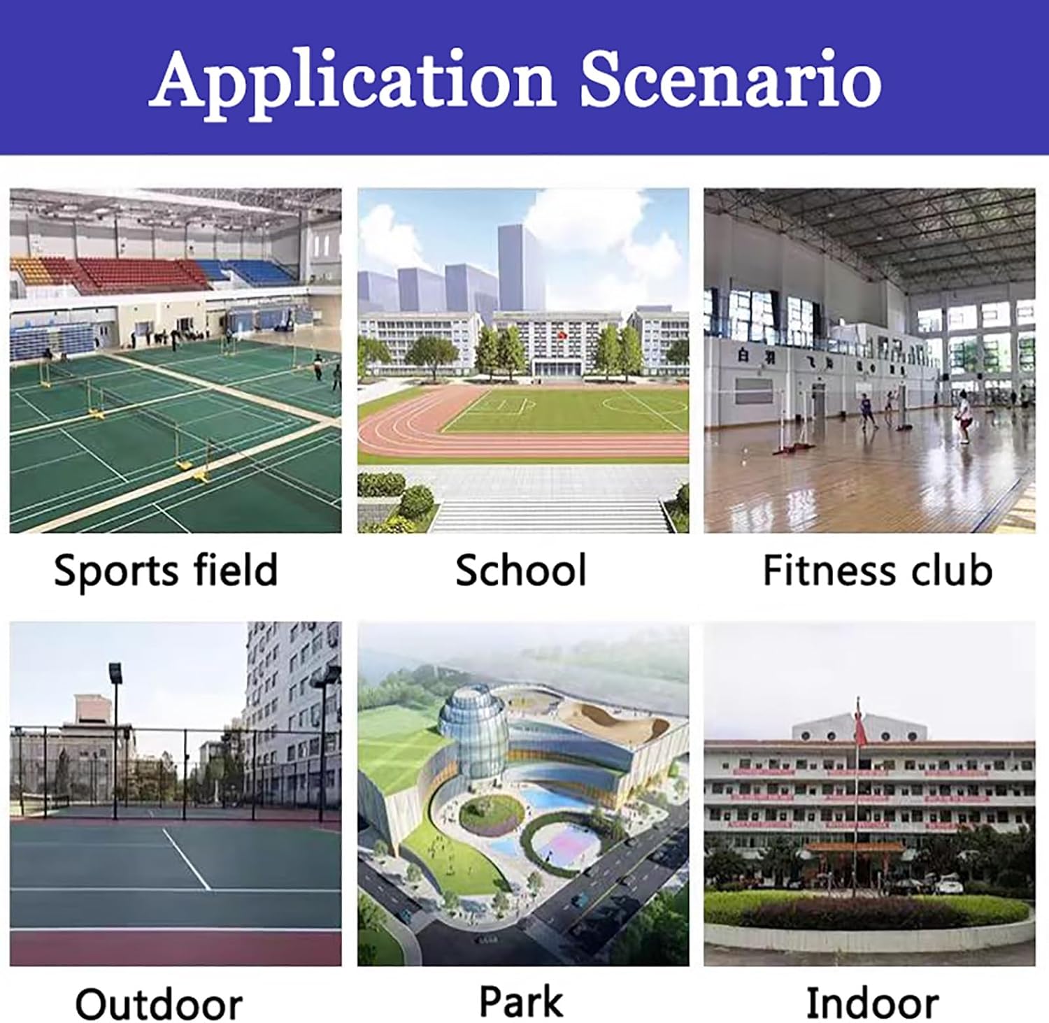 Volleyball Badminton Poles Heavy Duty Volleyball Stand with Net Portable Volleyball Poles with Net Outdoor Adjustable 4 Heights of 5ft 6.8ft with Wheels and Net for Adults Kids Stadium (Blue)