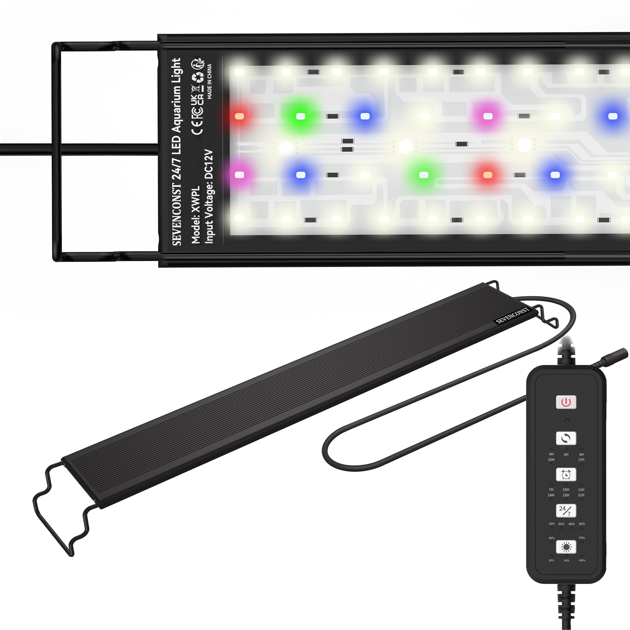 Tanya 　 RAINBOW PHOTONトルマリンS他７点 Amazon.com: SEVENCONST 24/7 Mode LED Aquarium Light for 45-54 Inch