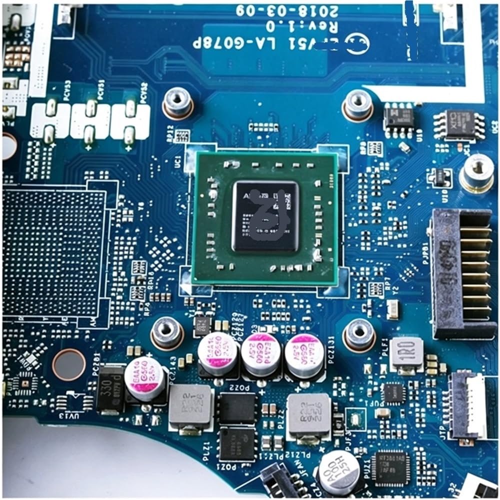 Scheda Madre Del Laptop Adatto for HP | Scheda madre for notebook CPU 15-DB 15T-DB 255 G7 E2-9000/A4-9125/A6-9225 EPV51 LA-G078P L20477-601 DDR4(A4-9125 CPU)