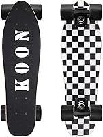 Vista 12 de KO-ON Skateboard Patinetas Completas Skateboards de 22 Pulgadas Mini Cruiser Skateboards para Principiantes, Niños, Chicos y Chicas
