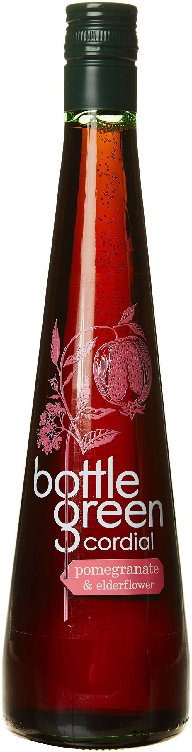 BottlegreenPomegranate and Elderflower Cordial 500 ml (Pack of 6)