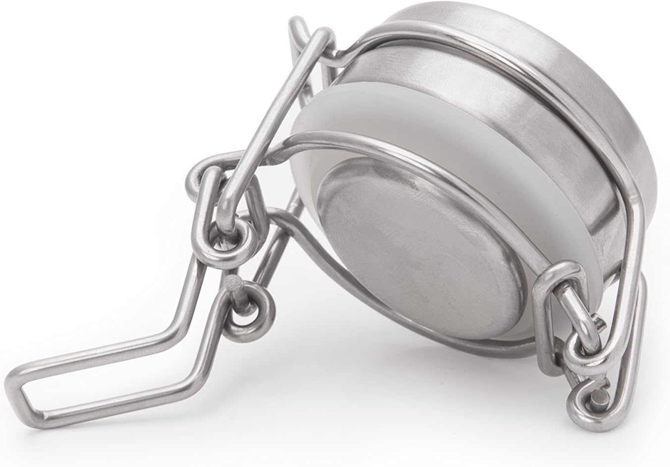 Klean Kanteen Stainless Steel Loop Cap, One Piece Stainless Steel Leak Proof Water Bottle Cap