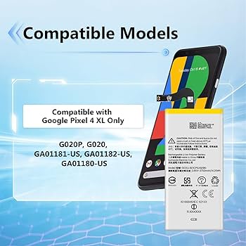 Amazon.com: TQTHL Pixel 4 XL Battery Replacement Kits (New