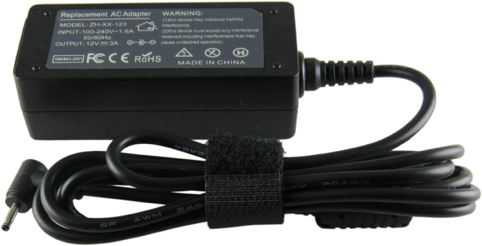 Woli 12V 3.33A 40W Laptop Ac Power Adapter Charger For Samsung Smart Pc 500T Xe300Tzc Xe300Tzci Xe700T1C Pro 700T 2.5Mm * 0.7Mm