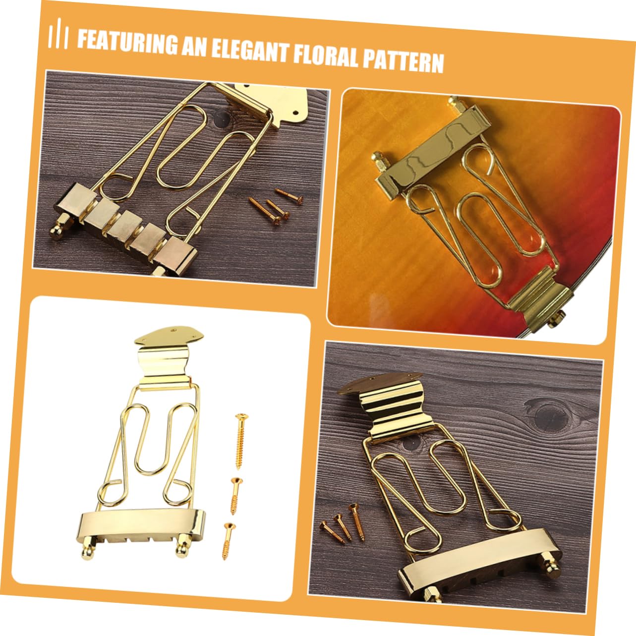 VICASKY Set di corde per chitarra in lega di bronzo per sella per chitarra migliorata