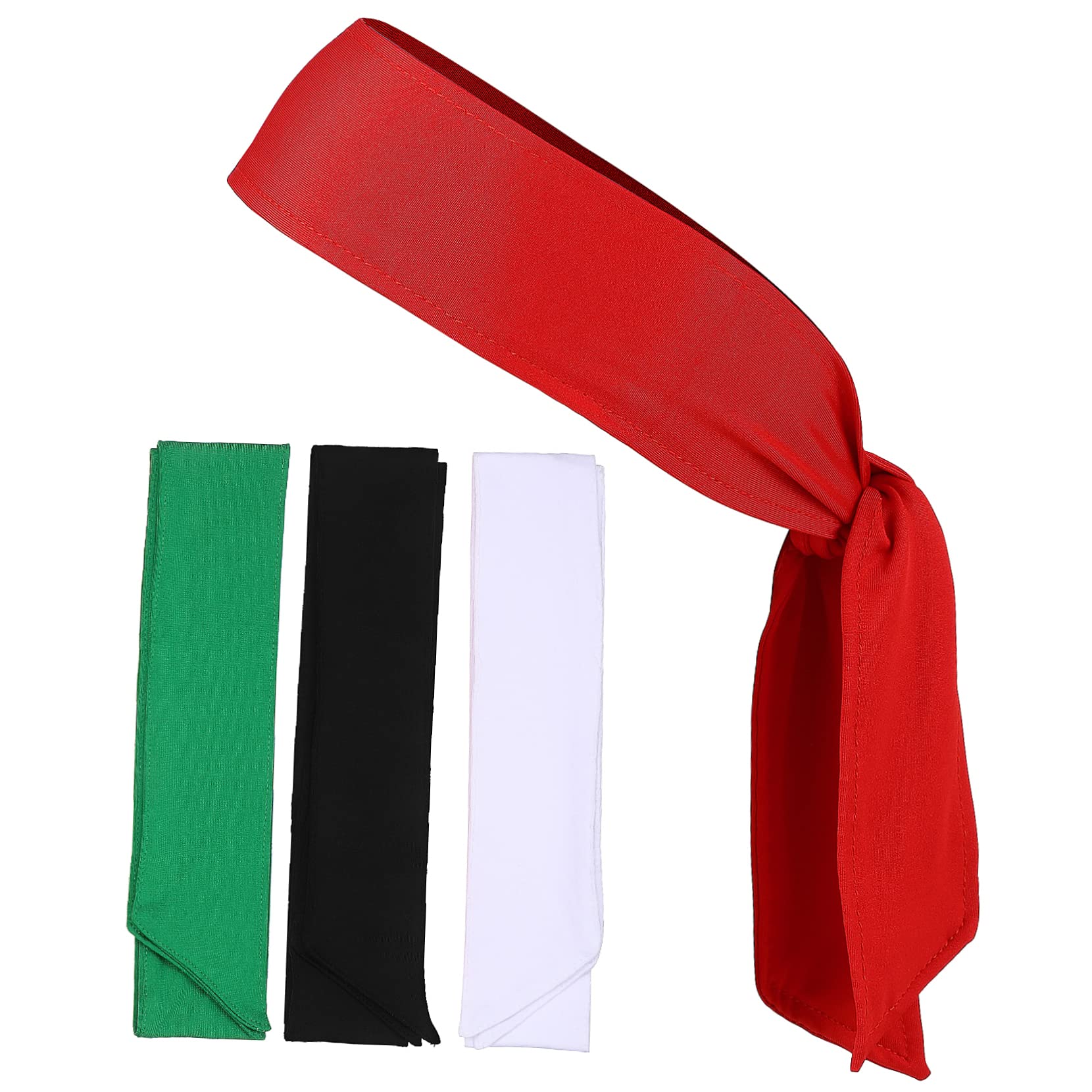 Abaodam Banda Antideslizante Ajustable para Diademas Sweatbands Transpirables para Hombres Y Mujeres Colores para Ejercicio Y Actividades