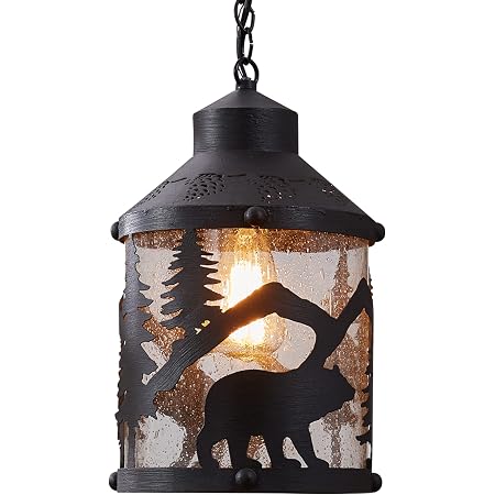 Lighting Black Bear Pendant 