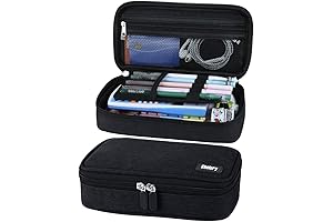 Large Pencil Case with Ample Storage for Middle Schoolers